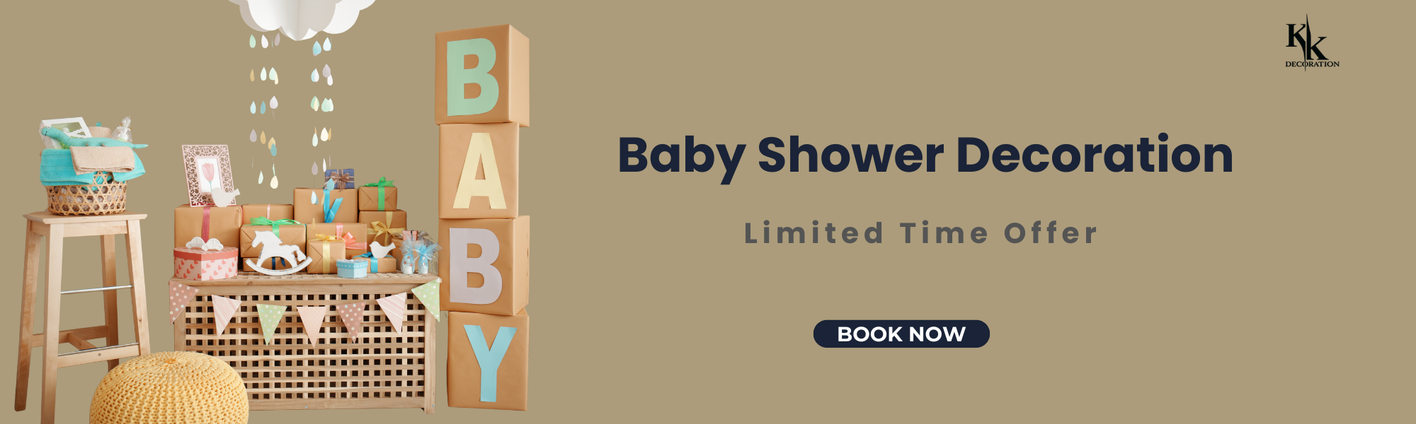 baby shower Decoration banner